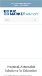 Mobile Screenshot of k12marketadvisors.com