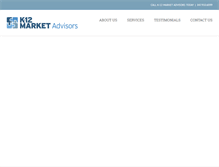 Tablet Screenshot of k12marketadvisors.com